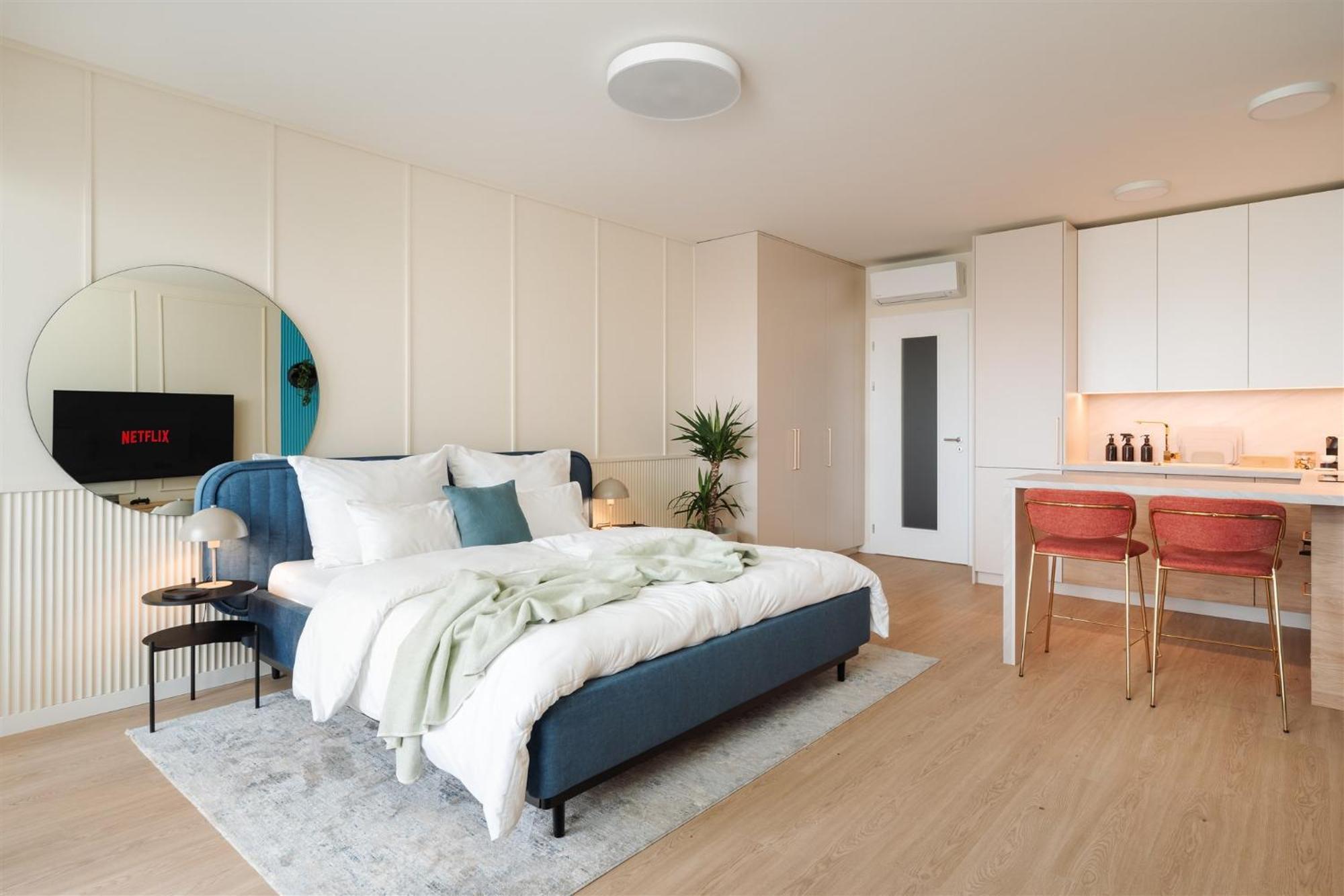 Good Vibe Studio Near Metro - Garage, Air-Conditioning, Vinyl Player Prague Ngoại thất bức ảnh